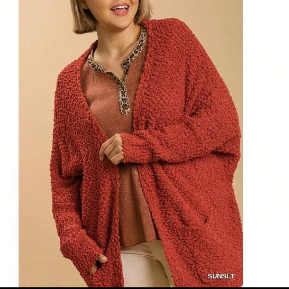 SHEIN Cardigan Sweater with Pockets